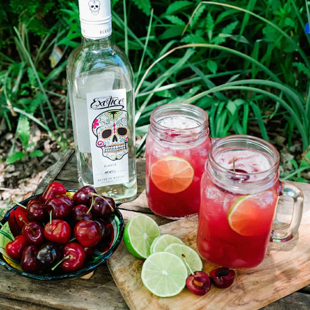 Cherry Limeade Margaritas By Muy Bueno Cookbook