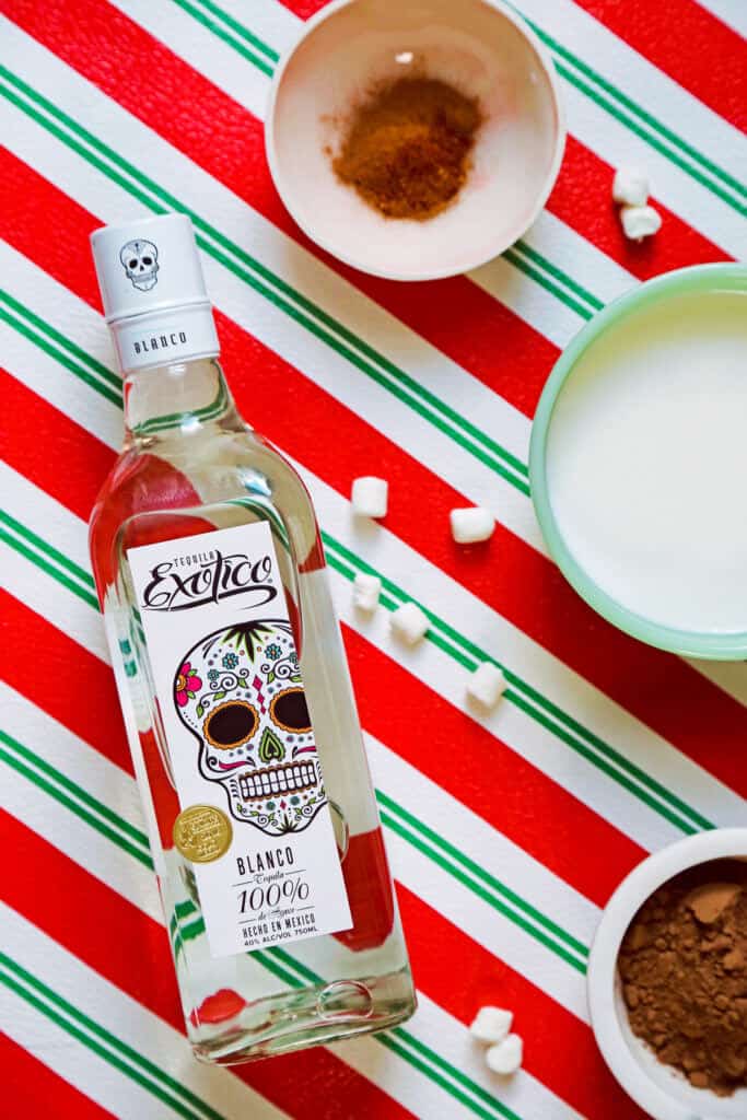 SPICY MEXICAN HOT CHOCOLATE Exotico Tequila