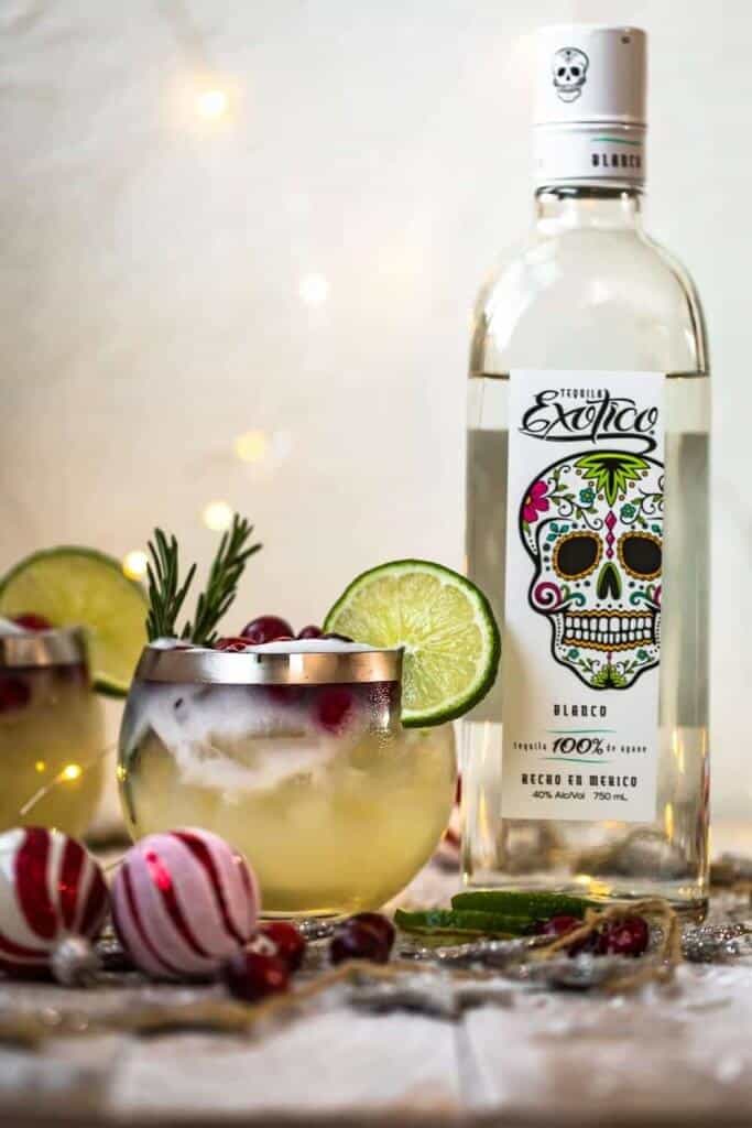 White Christmas Tequila Sour - Exotico Tequila