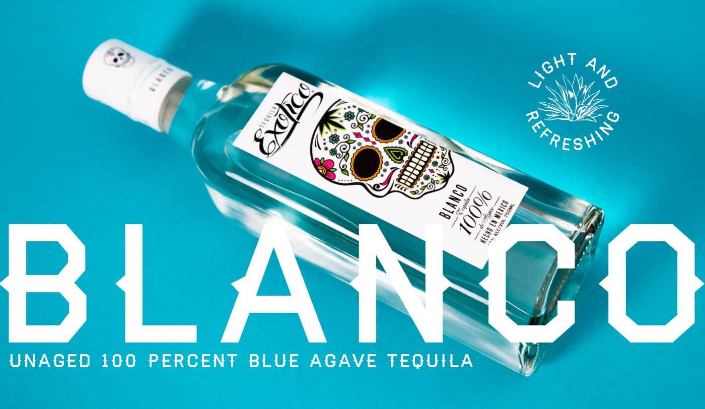 Exotico Blanco Tequila Slide